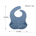 Waterproof Baby Bib BPA Free Silicone Bib